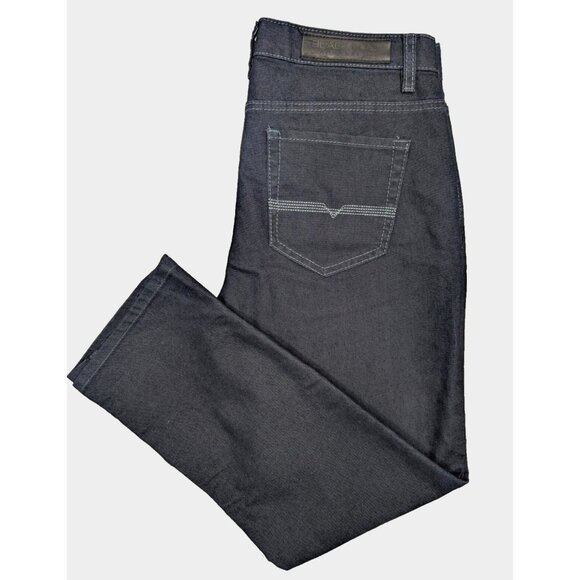 Black Bull Men's Jeans Size 34 Stretch Denim Dark Blue Authentic Style - Picture 7 of 11